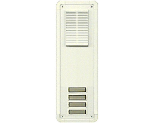 Alpha TTM4W 4 Button Speaker Panel-White-Flush