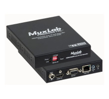 MuxLab 500759-TX-Dante HDMI/Dante over IP PoE Transmitter, UHD-4K