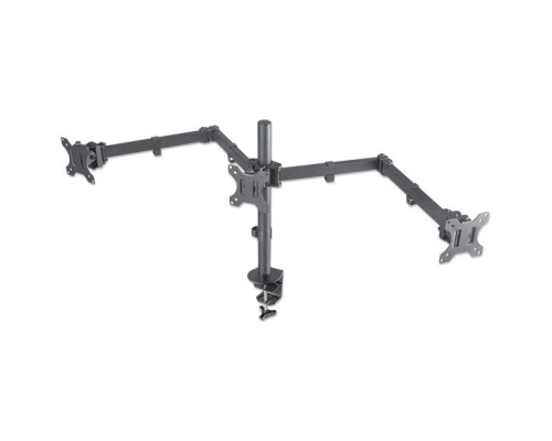 Manhattan 461658 LCD Monitor Mount with Center Mount and Double-Link Swing Arms