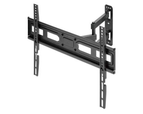 Manhattan 462426 Full-Motion TV Wall Mount with Post-Leveling Adjustment