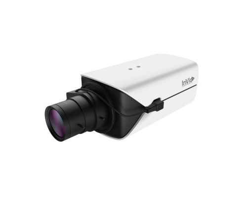 InVid PAR-P4RICS-AI 4 megapixel IP Plug & Play Indoor Box Camera, Lens Sold Separately