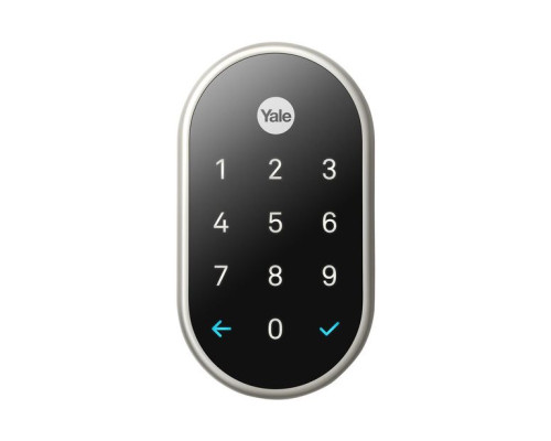 Yale RB-YRD540-WV-619 Nest x Yale Lock with Nest Connect, Satin Nickel