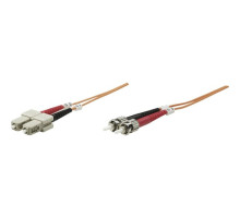 Intellinet 472586 Fiber Optic Patch Cable, Duplex, Multimode