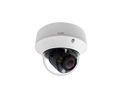 ACTi Z83 2 Megapixel Outdoor IR Network Dome Camera, 2.8-8mm Lens