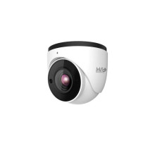 InVid PAR-P8TXIR28F 8 Megapixel IP Plug & Play Outdoor Network IR Turret Camera, 2.8mm Lens, White