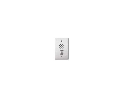 Aiphone LE-SS-1G Flush Mount 1-Gang Sub Station, Stainless Steel