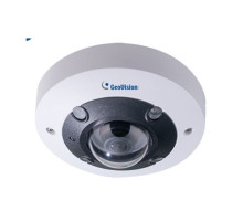 Geovision 84-QFR1270-0010 GV-QFER12700 12MP H.265 Low Lux WDR IR Fisheye IP Camera  with 1.65mm Lens