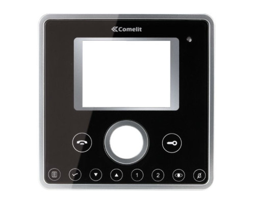 Comelit 6202N Black Faceplate for VIP Series Planux Video Monitor