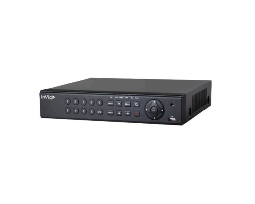 InVid PN1A-8X8-2TB 8 Channel Network Video Recorder with 8 Plug & Play Ports, 4K, 2TB