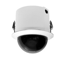 Pelco S-S6230FWL0US-P 2 Megapixel In-ceiling Indoor Smoked PTZ Camera, 30X Lens, White