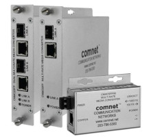 Comnet CNMCSFPPoE/M 10/100/1000Mbps Multi-Rate Media Converter