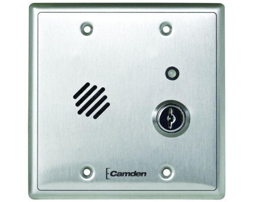 Camden Door Controls CX-DA300 Door Alarm with Relay and Reset Key, Double Gang, 12/24V AC/DC