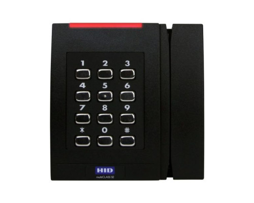 HID 6236CKN000000 Contactless Smart Card Reader, Wall Switch Keypad with Magnetic Stripe