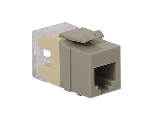 ICC IC1076F0GY HD RJ-11 Keystone Jack, Grey