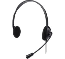 Manhattan 179461 Stereo USB Headset with Mic - Black