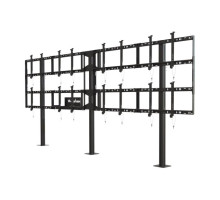 Peerless-AV DS-S555-4X2 SmartMount Modular Video Wall Pedestal Mount 4x2 Configuration for 46