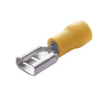 Eclipse Tools 902-426-10 Push-On Female Disconnects, (Yellow) 12-10 AWG, .250 X .032