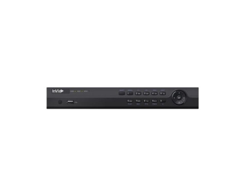 InVid UN1B-16X16-1TB 16 Channel 4K Network Video Recorder with 16 Plug & Play Ports, 1TB