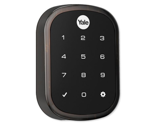 Yale YRD256-HA2-0BP Touchscreen Zigbee-Key Free DB, Oil Rubbed Bronze