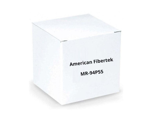 American Fibertek MR-94P55 4-Ch 10 Bit Video w/2 MPD Data Receiver