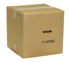 Vitek VT-24P360G 24 Port Unmanaged PoE Switch w/1 Gigabit STP Fiber Combo