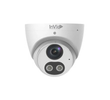 InVid VIS-P8TXIR28NH-AIWLT 8 Megapixel Network IR Outdoor Dome Camera with 2.8mm Lens