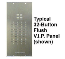 Alpha VI402-201 201 Buttons VIP Panel Flush With No Directory