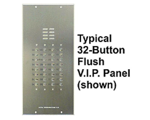 Alpha VI402-201 201 Buttons VIP Panel Flush With No Directory