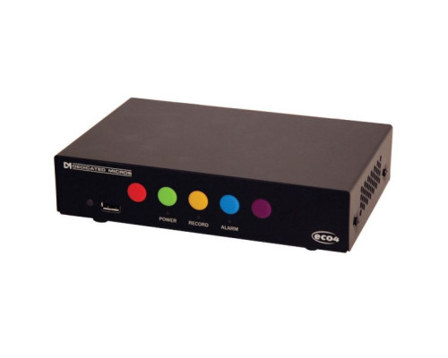 Dedicated Micros EC-04-0T-U 4 Channel SD-DEF Digital Video Recorder, No HDD