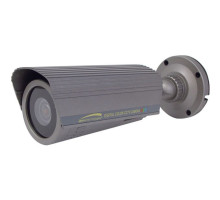 Speco IPWDRB1 Weatherproof Color Network Bullet Camera, 2.8-10mm Lens