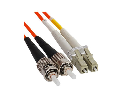 ICC ICFOJ3M707 LC-ST 7M 50/125 m OM2 MM Duplex Fiber Optic Jumper