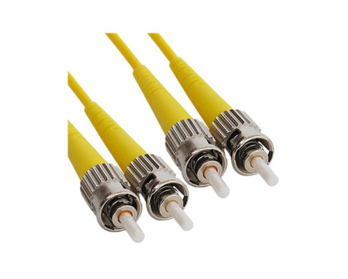 ICC ICFOJ7C501 ST to ST 1M Singlemode Duplex Fiber Optic Jumper