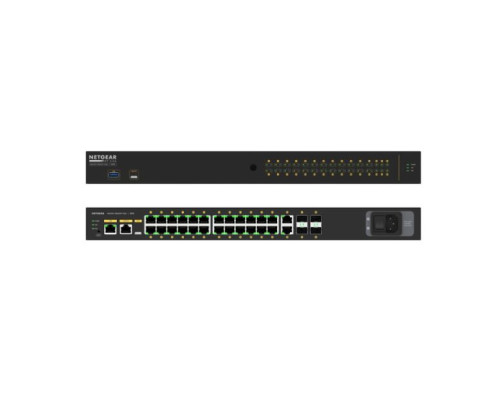 Kramer M4250-26G4XF-PoE+APAC 24 X 1G POE+ 480W 2X1G and 4 X SFP Managed Switch