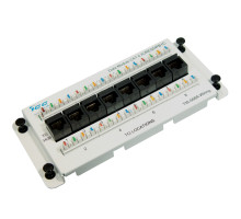 ICC ICRESDPB1C 8-Port CAT 6 Resi Data Module