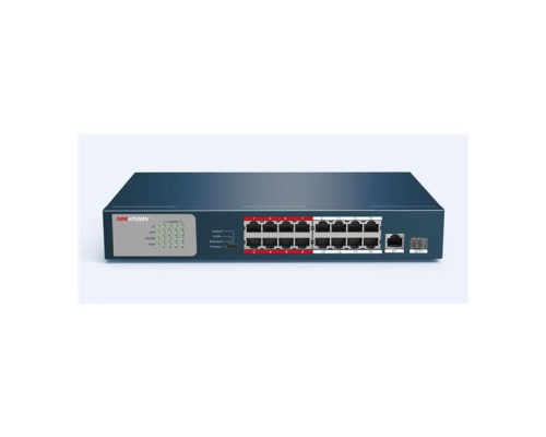 Hikvision DS-3E0318P-E-M 16 Port Unmanaged PoE Switch