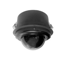 Pelco S6230-YB1 2 Megapixel Spectra Enhanced HD Environmental In-Ceiling IP PTZ Dome Camera with Black Trim Ring, Clear, 30X Lens