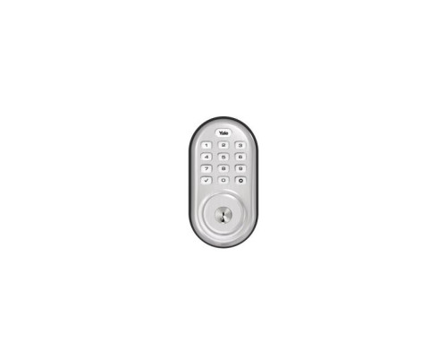 Yale YRD216-CBA-619 Assure Lock Push Button, Satin Nickel