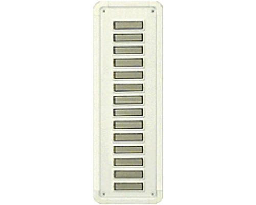 Alpha TBM14W 14 Button only Panel-White-Flush