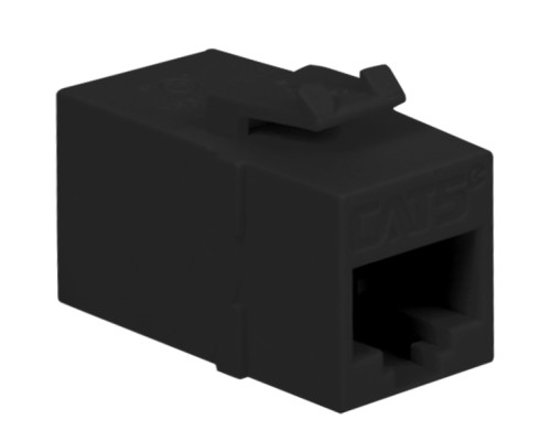 ICC IC107C5EBK CAT 5e Modular Coupler, Black