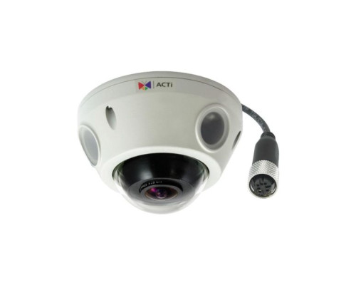 ACTi E925M 5MP Outdoor Adaptive IR Network Mini Fisheye Vandal Dome