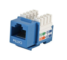 ENS TOL25B-550318 CAT-5e Keystone Blue