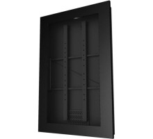 Peerless-AV KIP749 49' Portrait In-Wall Kiosk Enclosure, Black