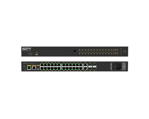 Kramer M4250-26G4F-PoE+APAC 24X1 PoE+ 300W 2X1G and 4 X SFP Managed Switch