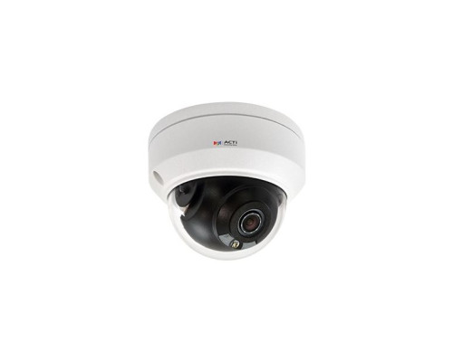 ACTi Z95 4 Megapixel Outdoor IR Network Dome Camera, 2.8mm Lens