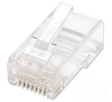 Intellinet 502344 100-Pack Cat6 RJ45 Modular Plugs