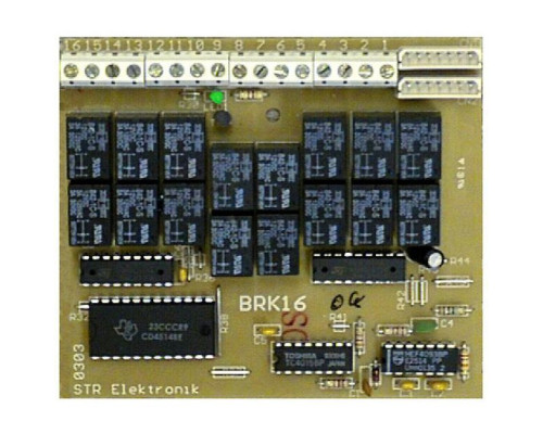 Alpha BRK16 16 Station Relay Card-Digital Dial