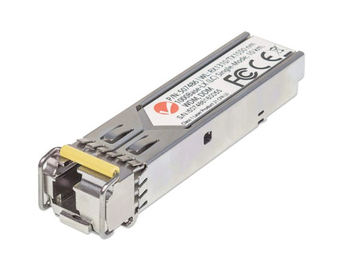 Intellinet 507486 Gigabit Fiber WDM Bi-Directional SFP Optical Transceiver Module