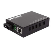 Intellinet 508544 IMC-MMSCG550M Gigabit Ethernet Media Converter 10/100/1000Base-T to 1000Base-SX (SC) Multi-Mode