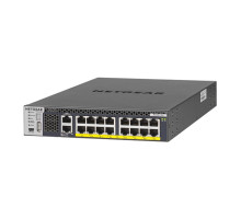 Kramer 59-0000263011 Half-Width Intelligent Edge Managed Switch with 16x100M/1G/2.5G/5G/10GBASE-T with PoE+