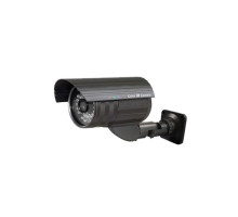 Appro CV-7762EWDIR 1/3' High Sensitivity CCD, IR Bullet, 700 TVL, 2.8 ~ 12mm Varifocal Lens